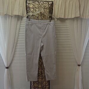 Mario Serrani Light Gray Capris